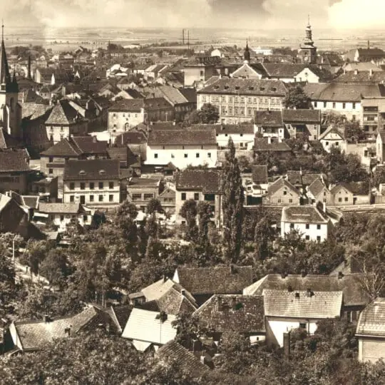 Slaný im Wendepunkt (1948) - Ausstellungsfinale — Heimatmuseum in Slaný, Slaný