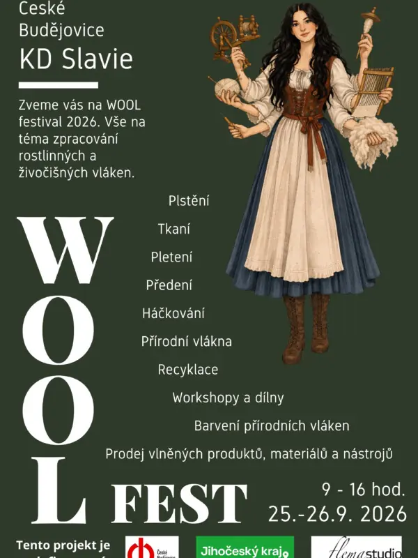 WOOL Fest — KD Slavie, České Budějovice