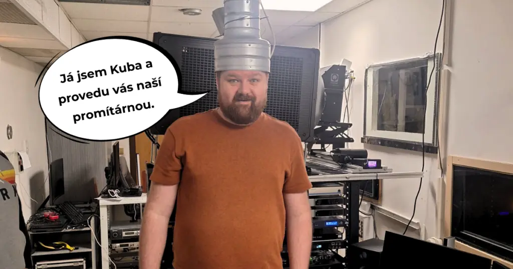 Projection Room Tour with Projectionist Kuba — Biograf Kotva, České Budějovice 7