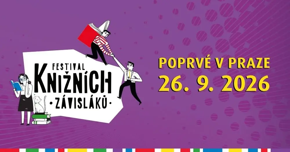 FESTIVAL KNIŽNÍCH ZÁVISLÁKŮ 2026 — Gabriel Loci, Praha