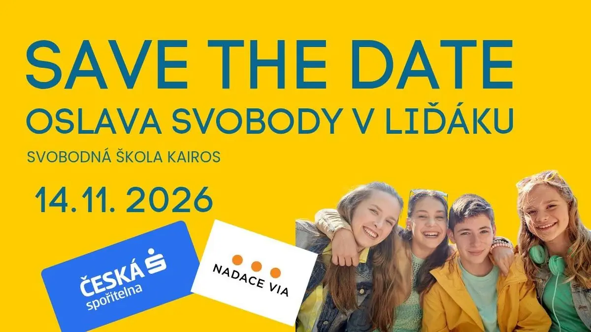 SAVE THE DATE - aneb oslava svobody v Liďáku — Liďák Řevnice, Praha