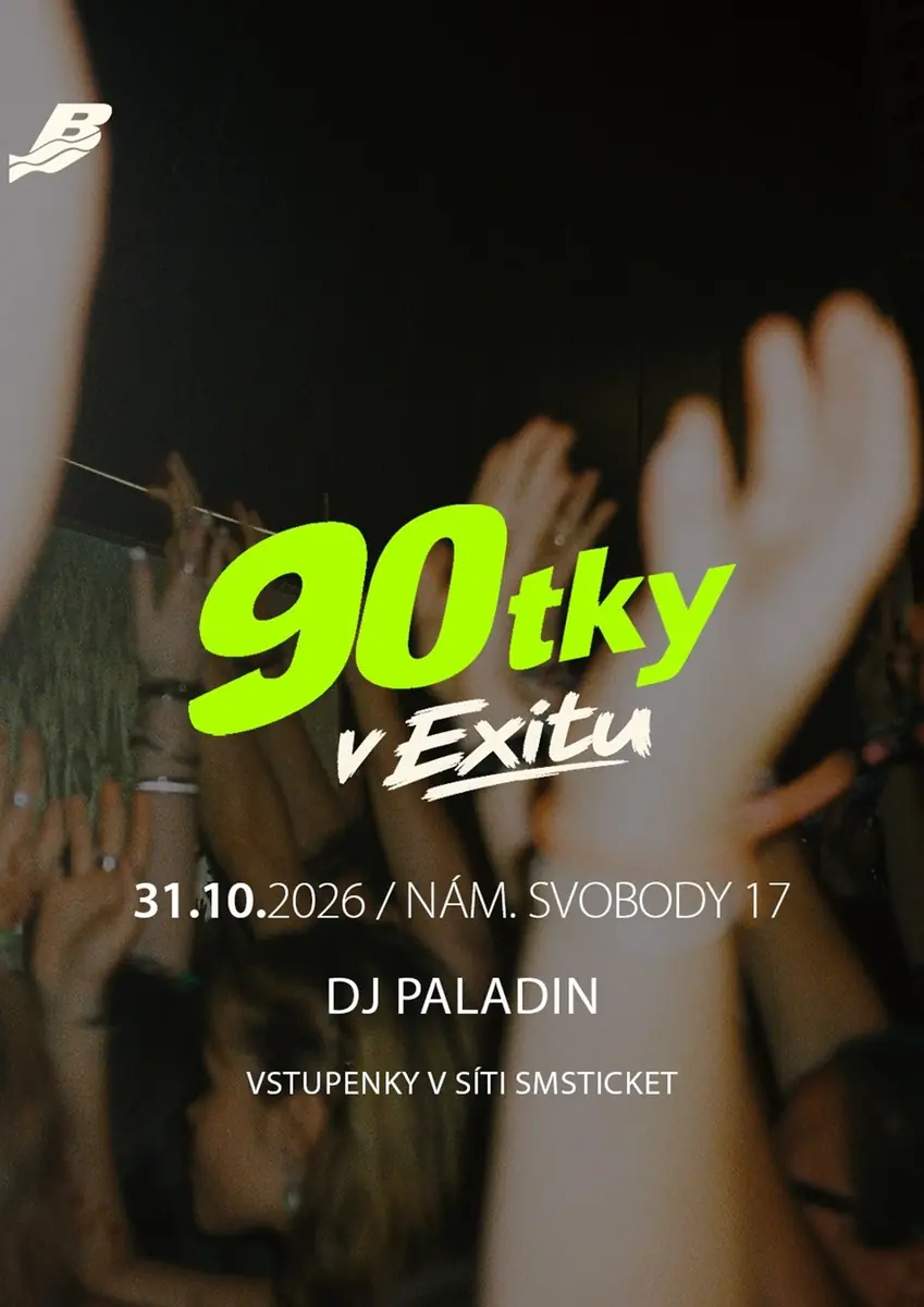 90tky v Exitu — Exit Club, Brno
