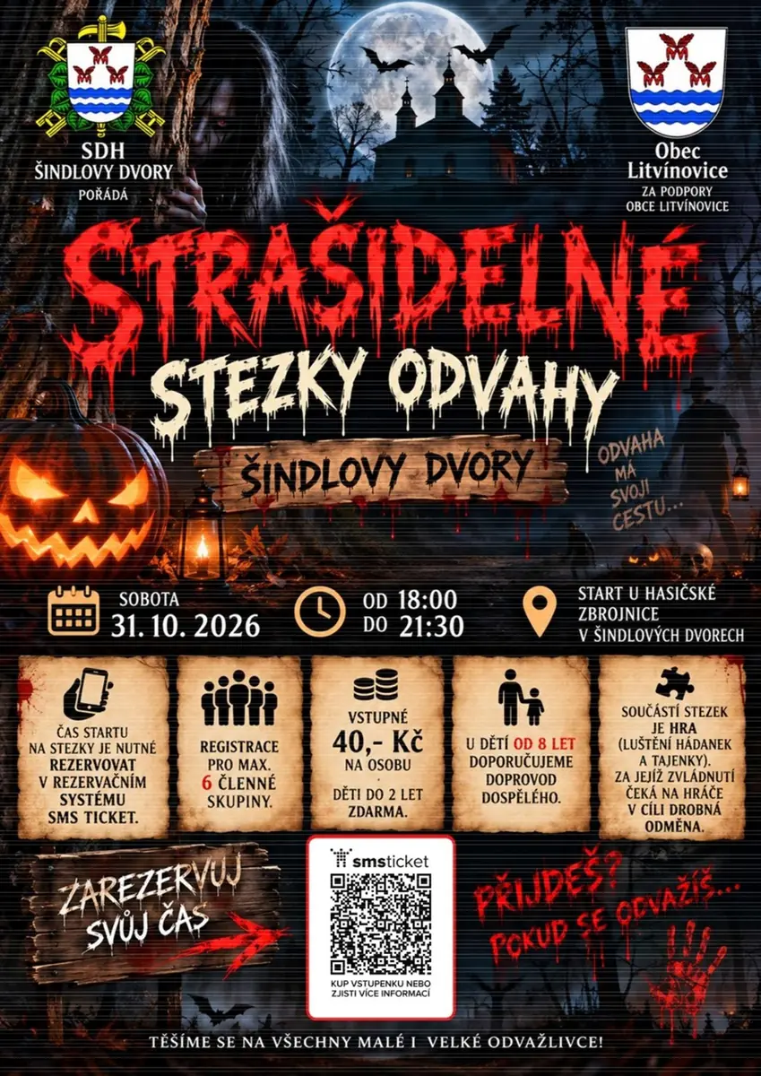 Strašidelná stezka odvahy — Šindlovy Dvory, Litvínovice