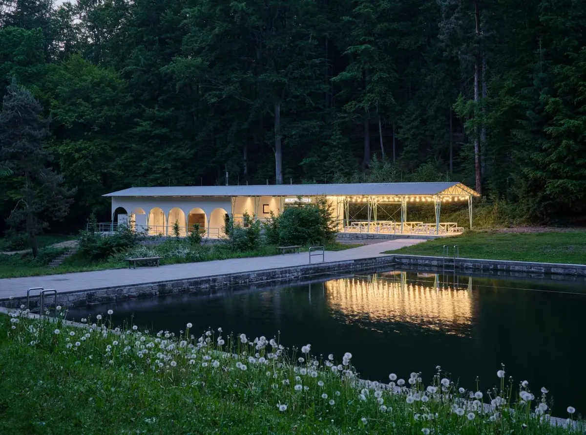 Den Architektury: Liberec – Lesní koupaliště — Lesní koupaliště u spodního vstupu, Liberec-Ruprechtice