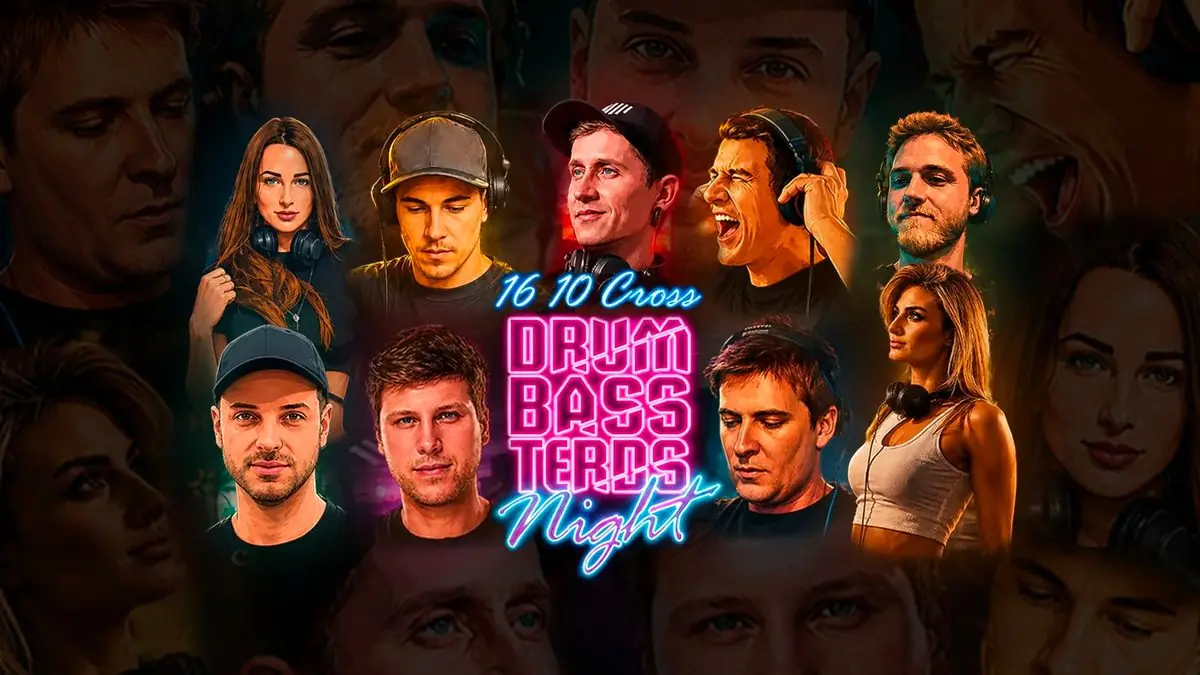 DRUMBASSTERDS NIGHT @ CROSS CLUB - 16.10.26 — Cross Club, Praha