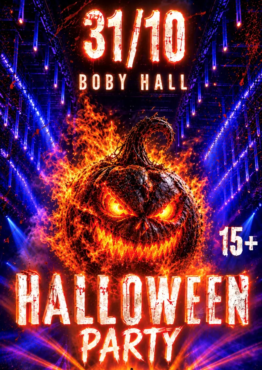 Halloween Party | BobyHall | VIP Vstupenky — BOBYHALL, Brno