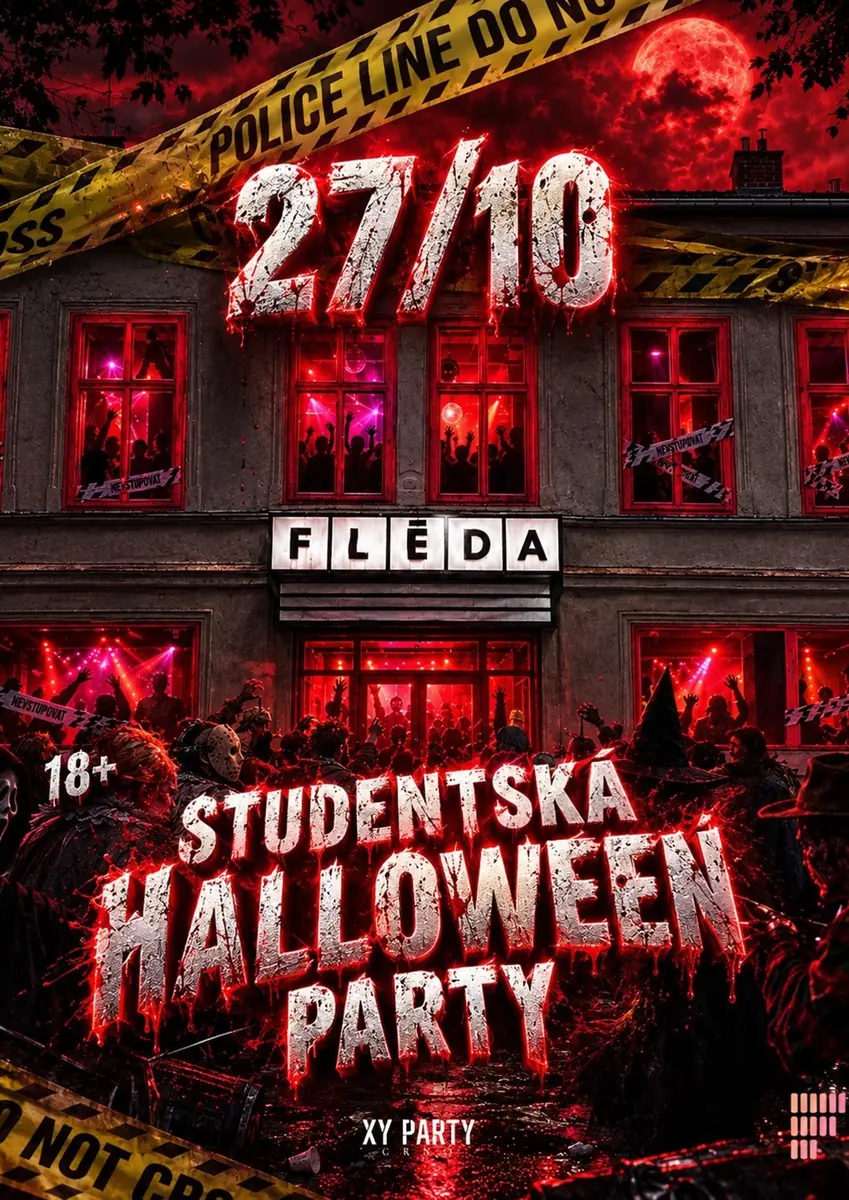 Studentská Halloween Party — Fléda, Brno