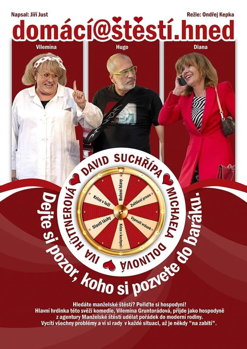 Domácí stěstí — Společenský sál Pivovar, Davle