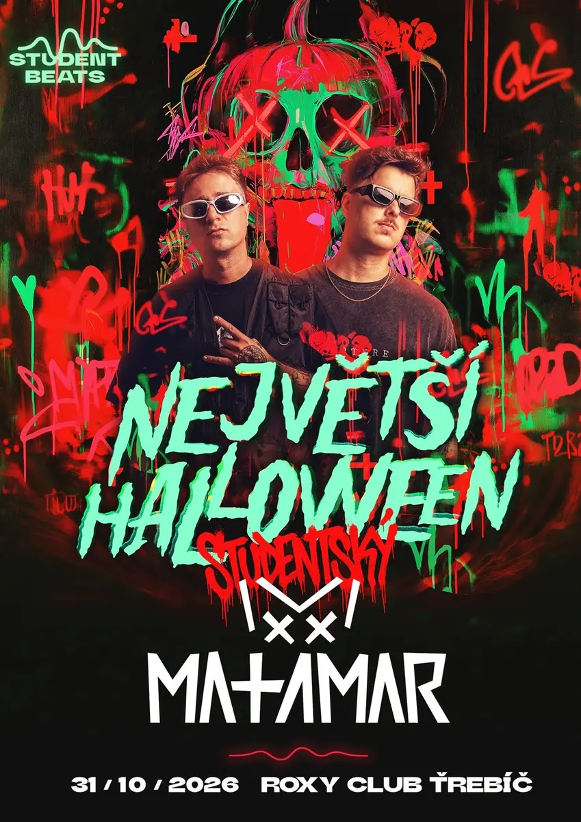 Největší Halloween v Třebíči s MATAMAR — ROXY Club, Třebíč