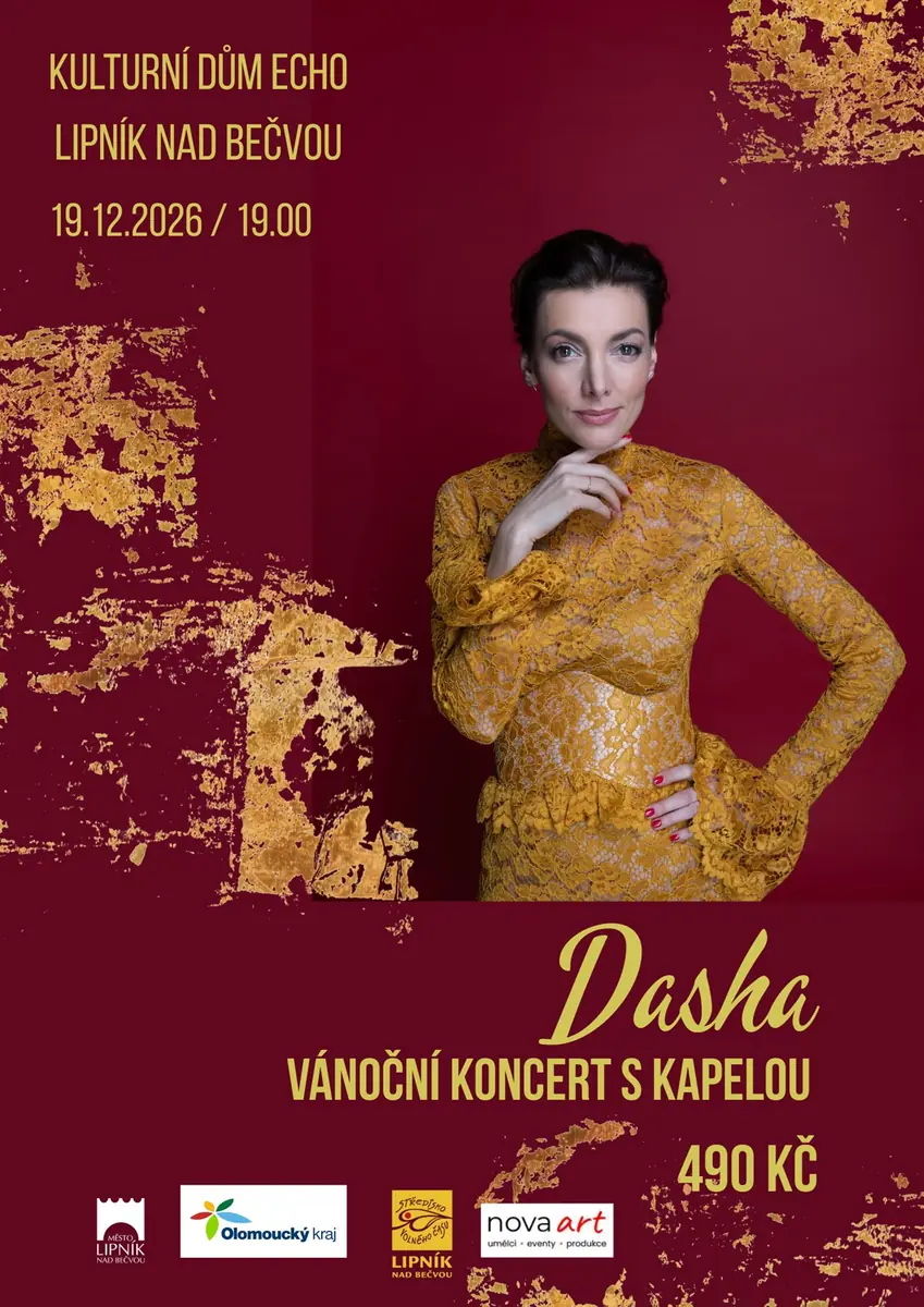 Dasha: vánoční koncert s kapelou — Kulturní dům Echo, Lipník nad Bečvou