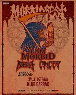 MORBIDFEST 2026: I'M MORBID, ATHEIST, CANCER, NARCOTIC WASTELAND
