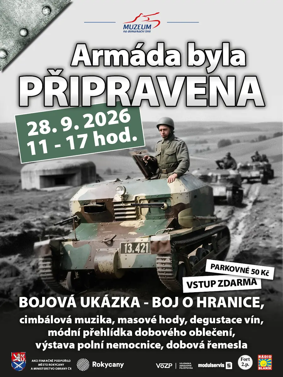Vojenské muzeum Rokycany: Projektový den Armáda byla připravena — Rokycany