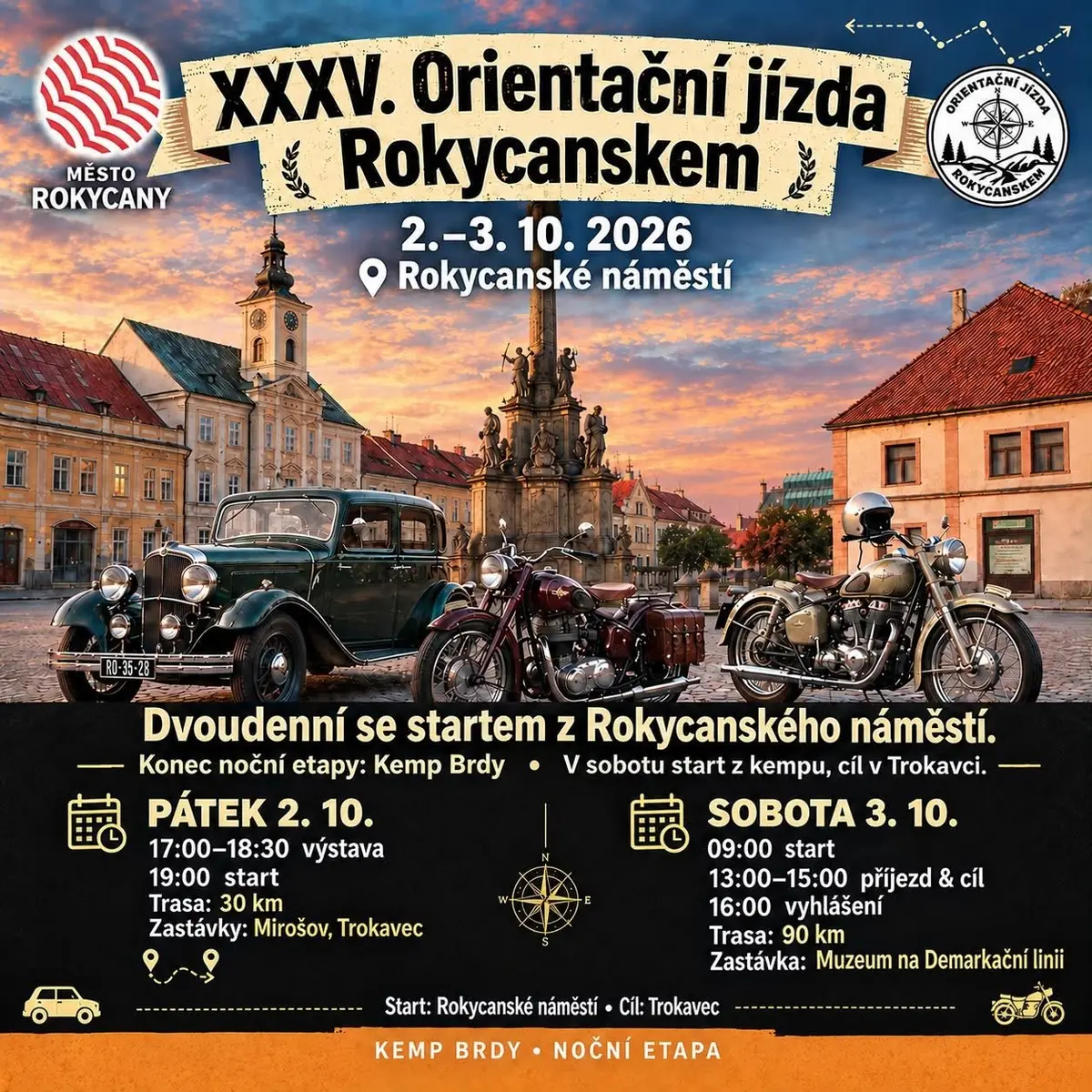 XXXV. Orientační jízda Rokycanskem — Rokycany