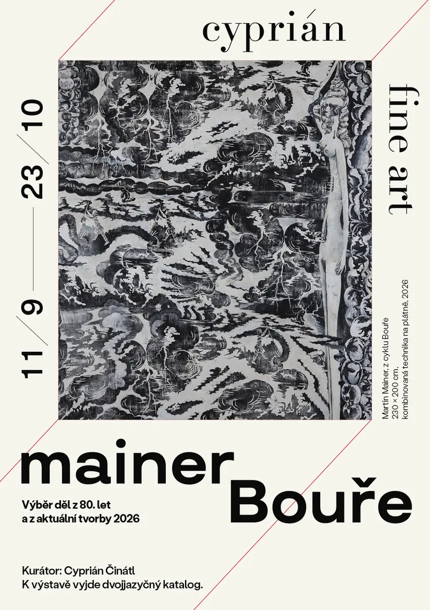 Martin Mainer – Bouře — Cyprian Fine Art, Praha