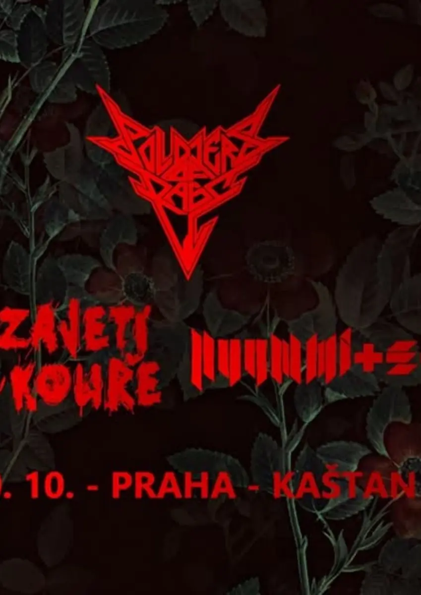Nuummite, Zajetí Kouře, Soldiers of Rage (UK/PT) — Kaštan - Scéna Unijazzu, Praha