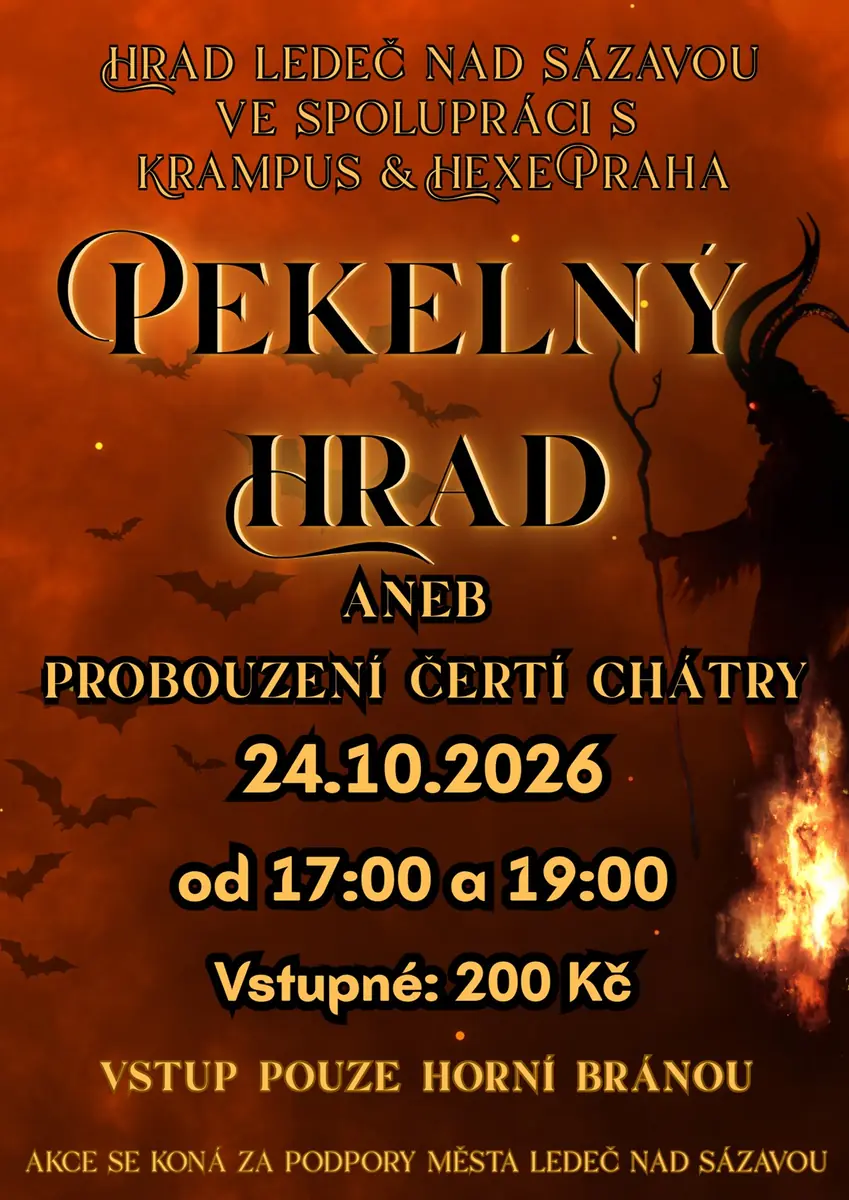 Pekelný hrad — Hrad, Ledeč nad Sázavou
