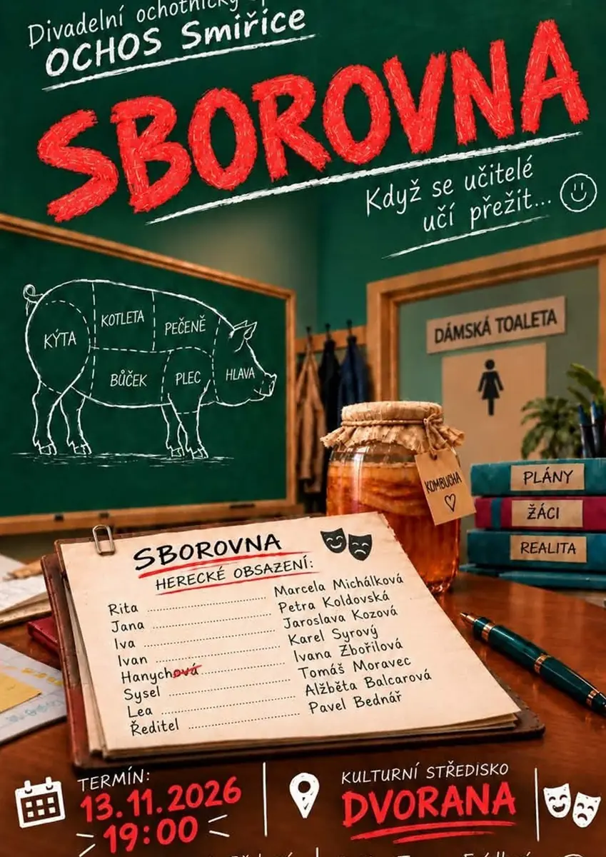 Sborovna — Kulturní dům Dvorana, Smiřice