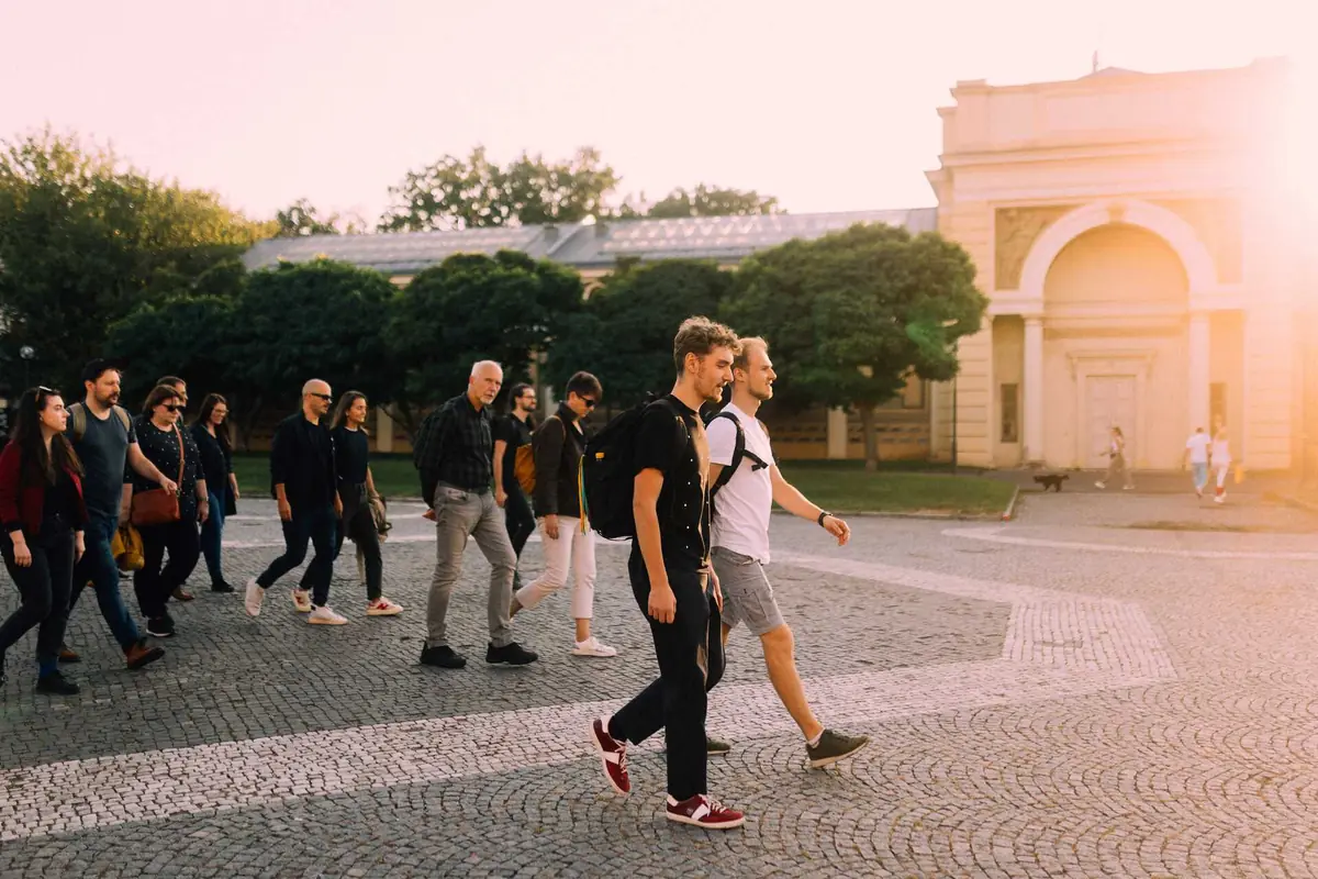 CAMP Tour Pražský chodec II — Letenské sady, Praha