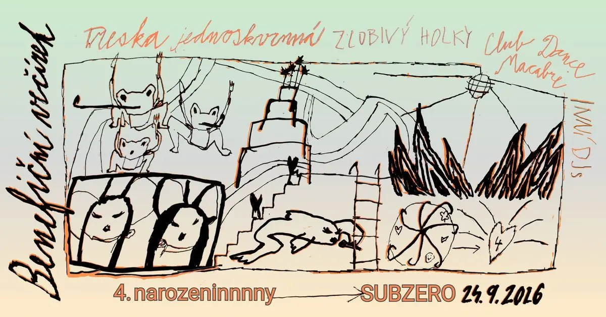 4. narozenINNNNy a benefiční večírek — Subzero Prague, Praha