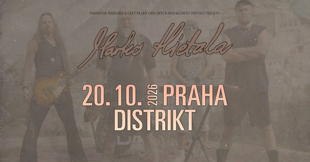 Marko Hietala - European Tour 2026 | PRAHA - Distrikt — Distrikt Prague, Praha