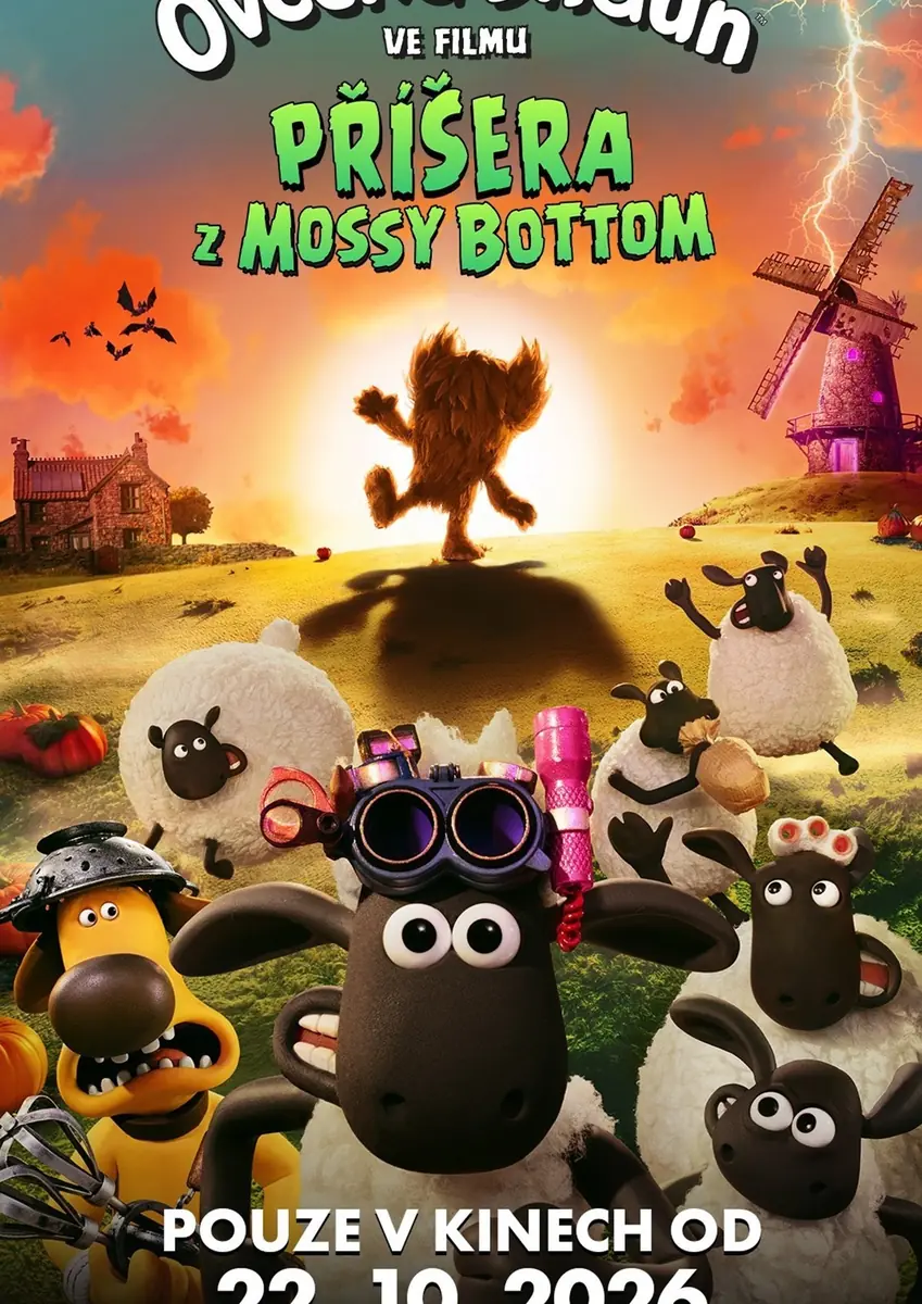 Ovečka Shaun ve filmu: Příšera z Mossy Bottom — Kino, Humpolec
