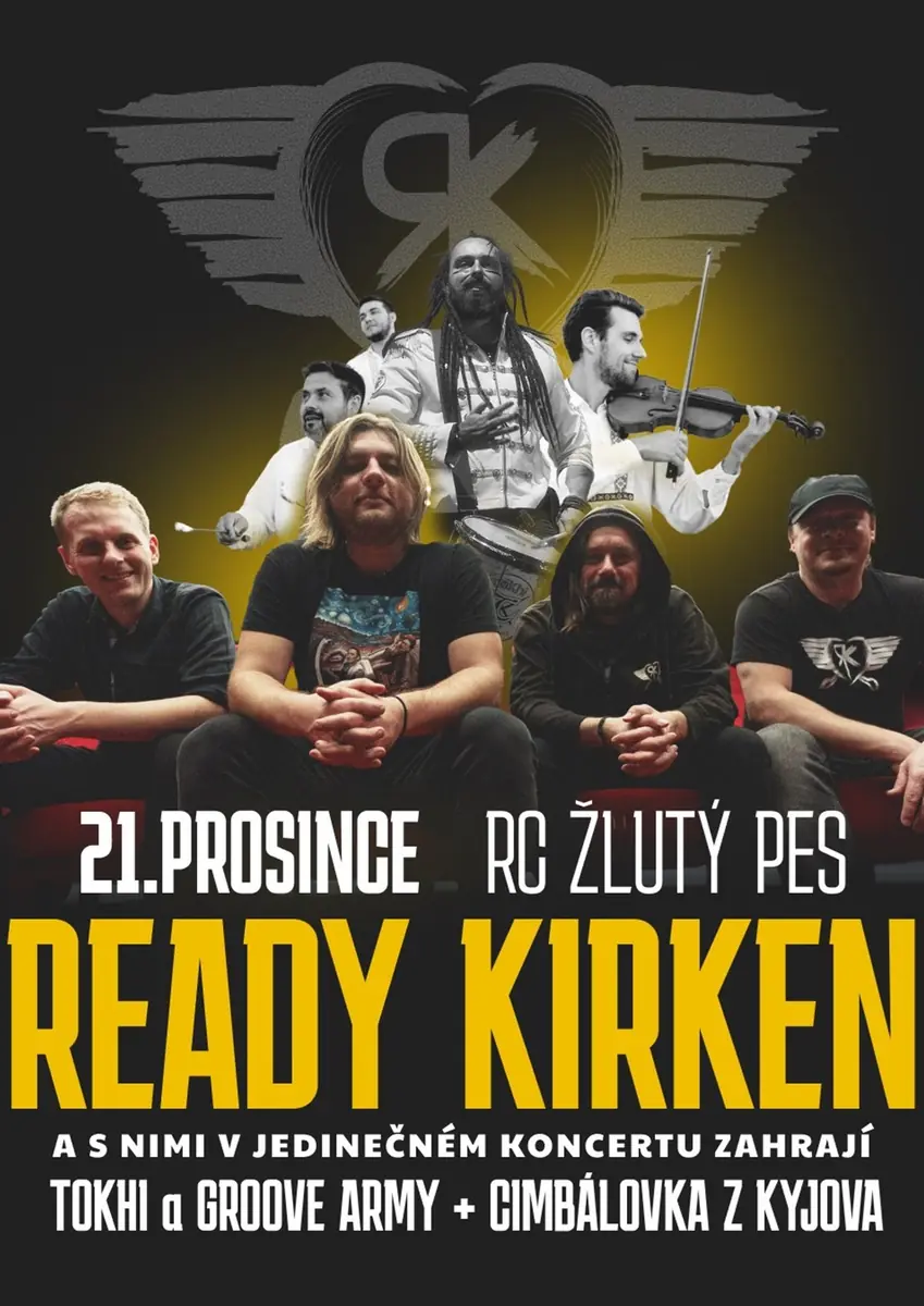 Ready Kirken & hosté - Pardubice — Music Club Žlutý pes, Pardubice