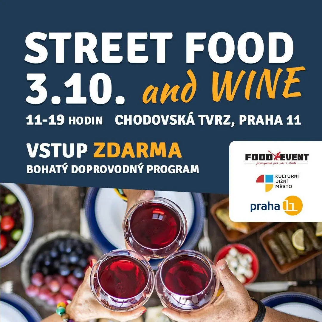 Street Food & Wine se vrací k Chodovské tvrzi — Radotín / Jižní Město / Malešice, Praha