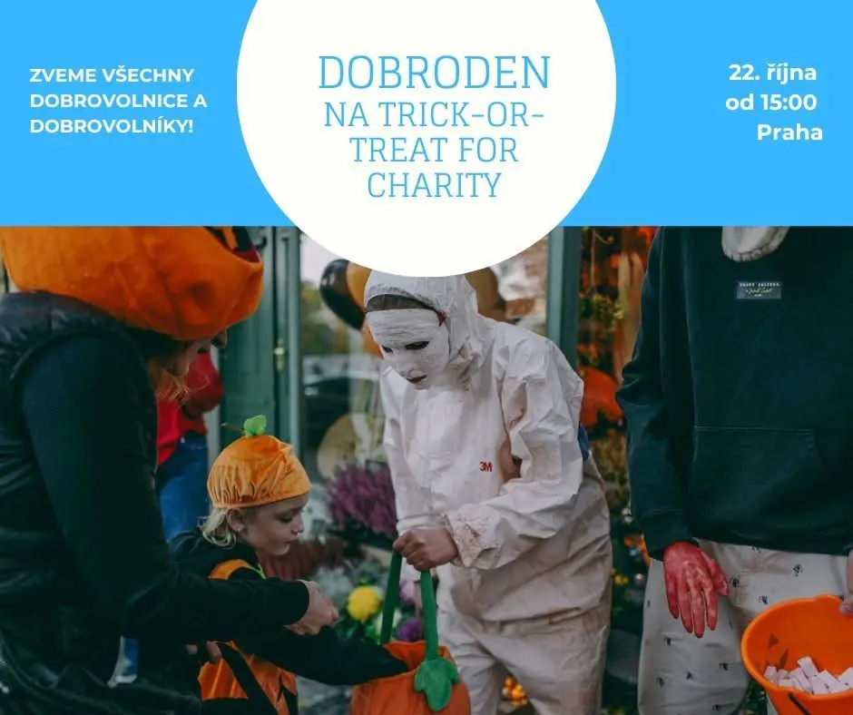 DOBROden Trick-or-Treat for Charity — Vinohrady, Vršovice, Žižkov - Praha, Prague