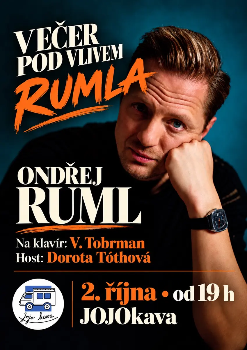 Večer pod vlivem Rumla — JOJOkava, Beroun