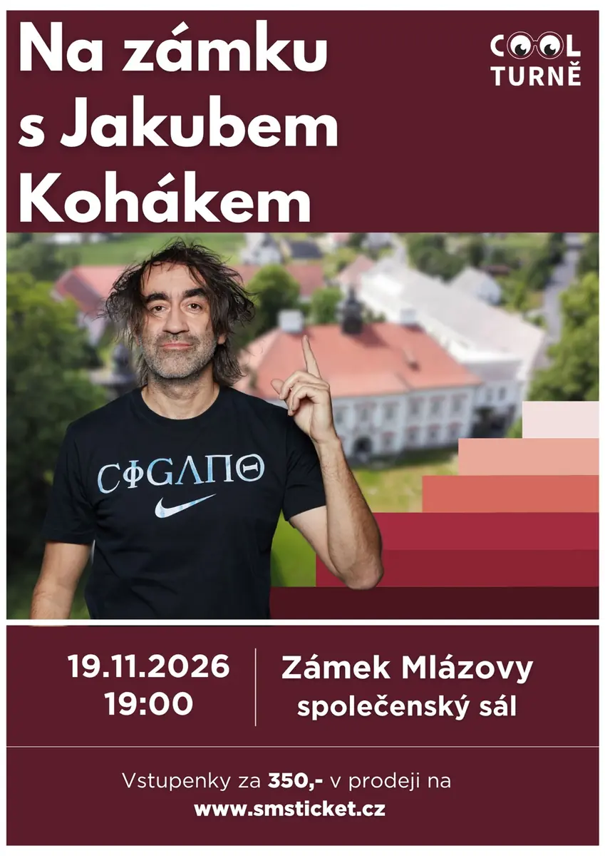 Na zámku s Jakubem Kohákem — Zámek Mlázovy, Kolinec