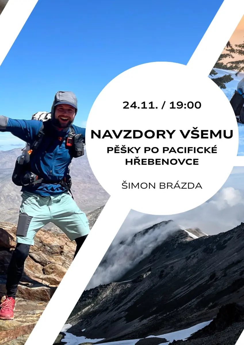 Navzdory všemu – Pěšky po Pacifické hřebenovce — Klub cestovatelů, Brno