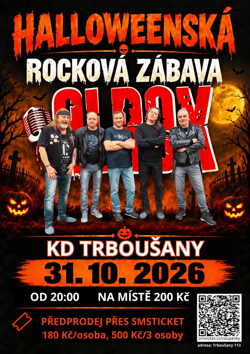 Halloweenská rocková zábava ALROX Trboušany — KD Trboušany, Trboušany