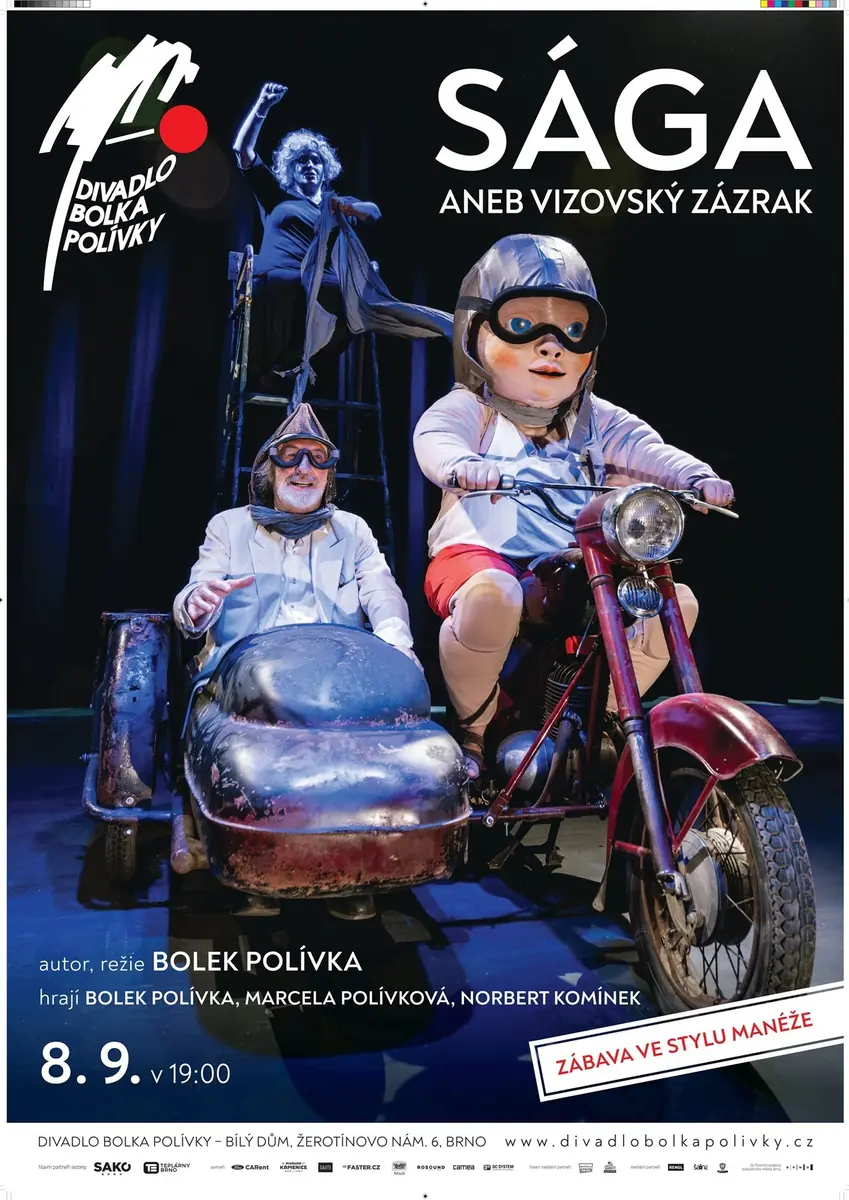 Divadlo Bolka Polívky - SÁGA ANEB VIZOVSKÝ ZÁZRAK — Kulturní centrum, Česká Třebová
