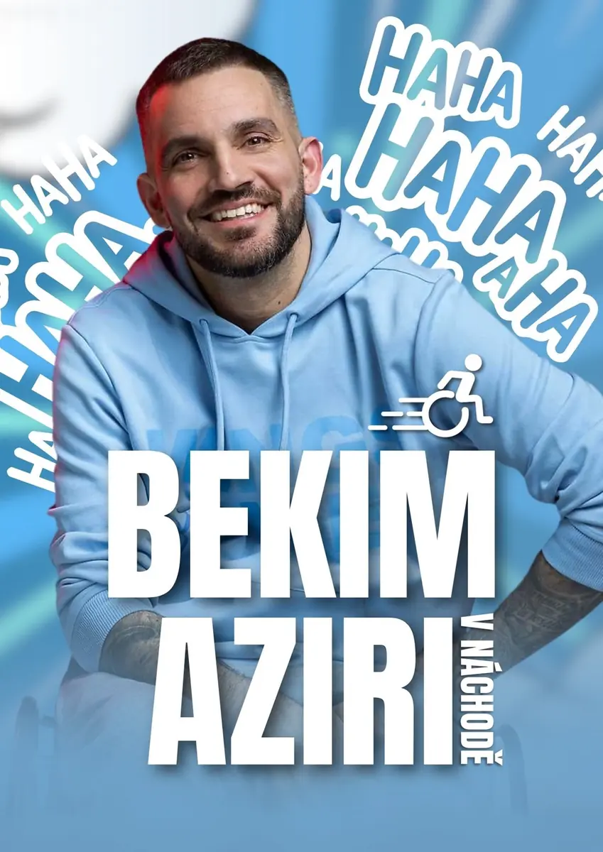 BEKIM AZIRI Nezapomeň na vozík! — MEDÚZA Bar & Shisha Lounge, Náchod