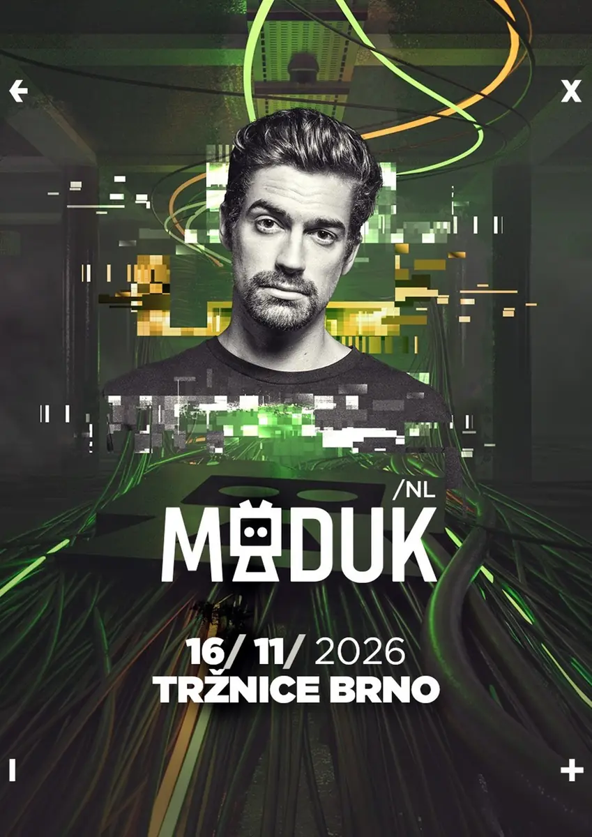 EXIT presents: MADUK [NL] | Tržnice Brno — Tržnice Brno, Brno