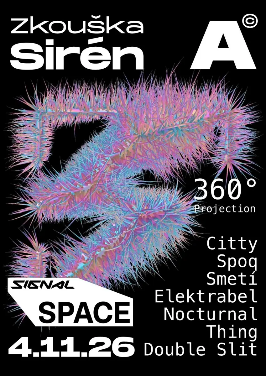 Zkouška sirén #48 Signál Space Edition — Signal Space, Praha