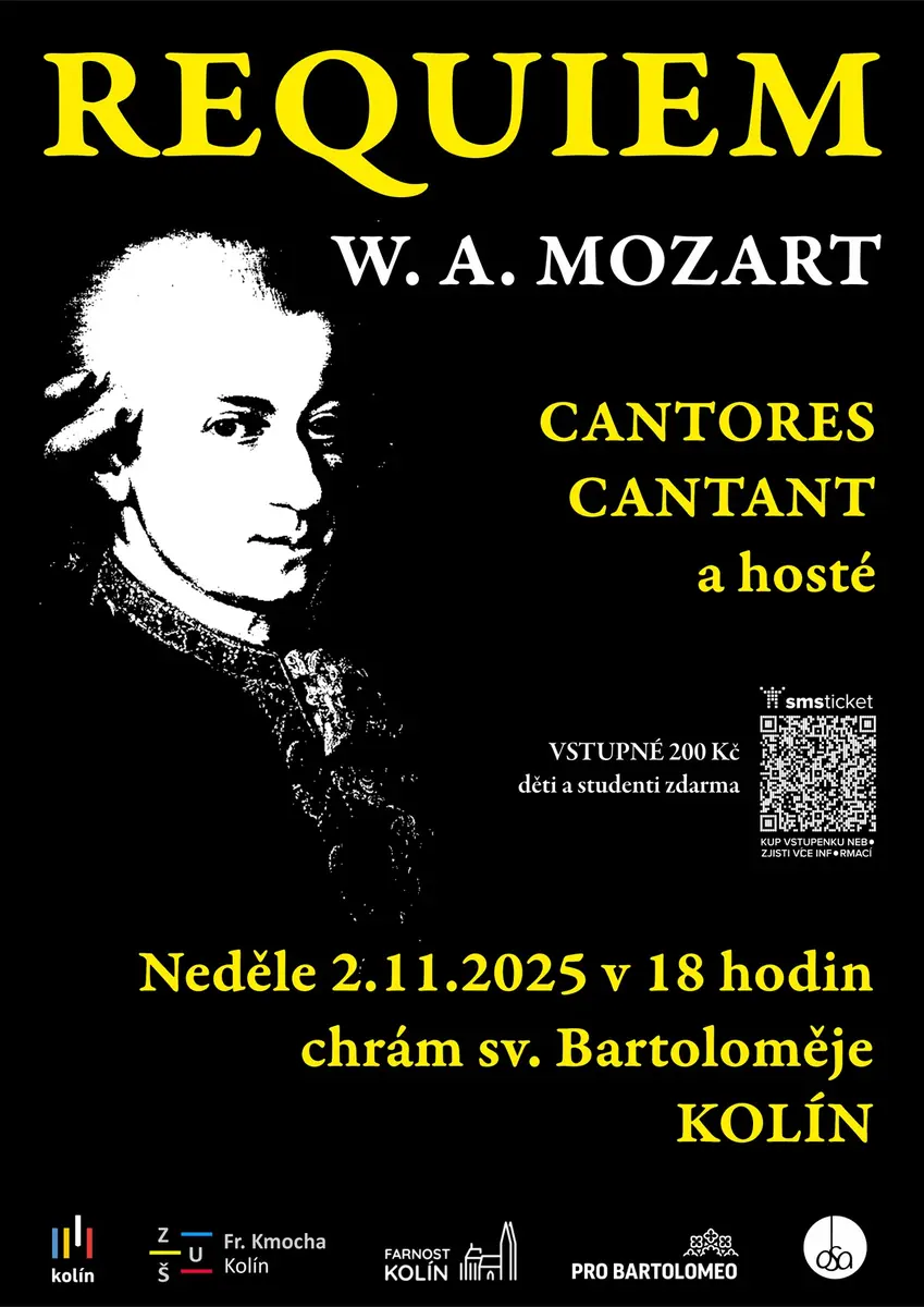 W. A. Mozart - REQUIEM — Chrám sv. Bartoloměje v Kolíně, Kolín