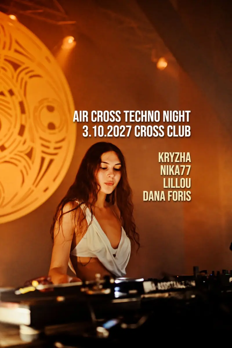 Air Cross Techno Night with Kryzha — Praha