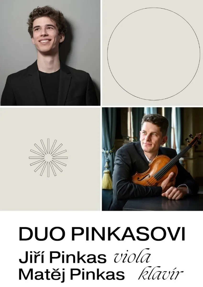 Jiří Pinkas (viola) + Matěj Pinkas (klavír) — Malá scéna, Česká Třebová