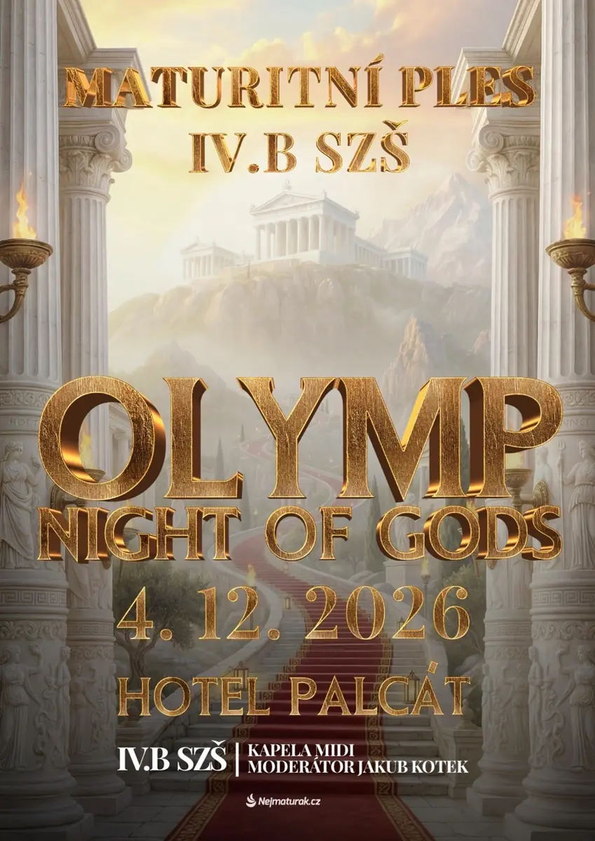 Maturitní ples OLYMP SZŠ Tábor — Hotel Palcát, Tábor