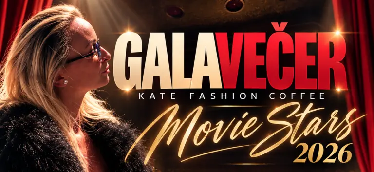 Galavečer Kate Fashion Coffee – Movie Stars 2026 — Divadlo Karla Pippicha, Chrudim
