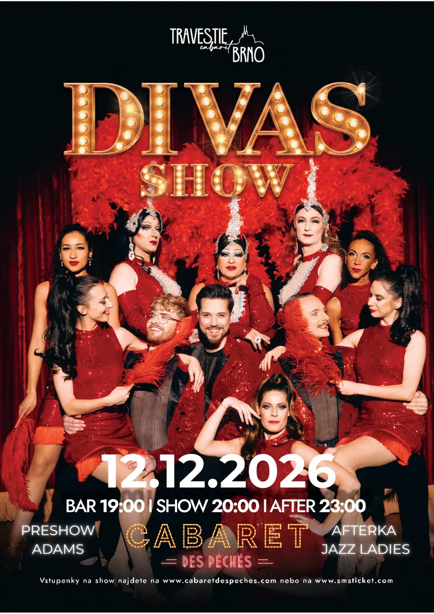 Travestie Cabaret Brno: Divas Show — Cabaret des Péchés, Brno