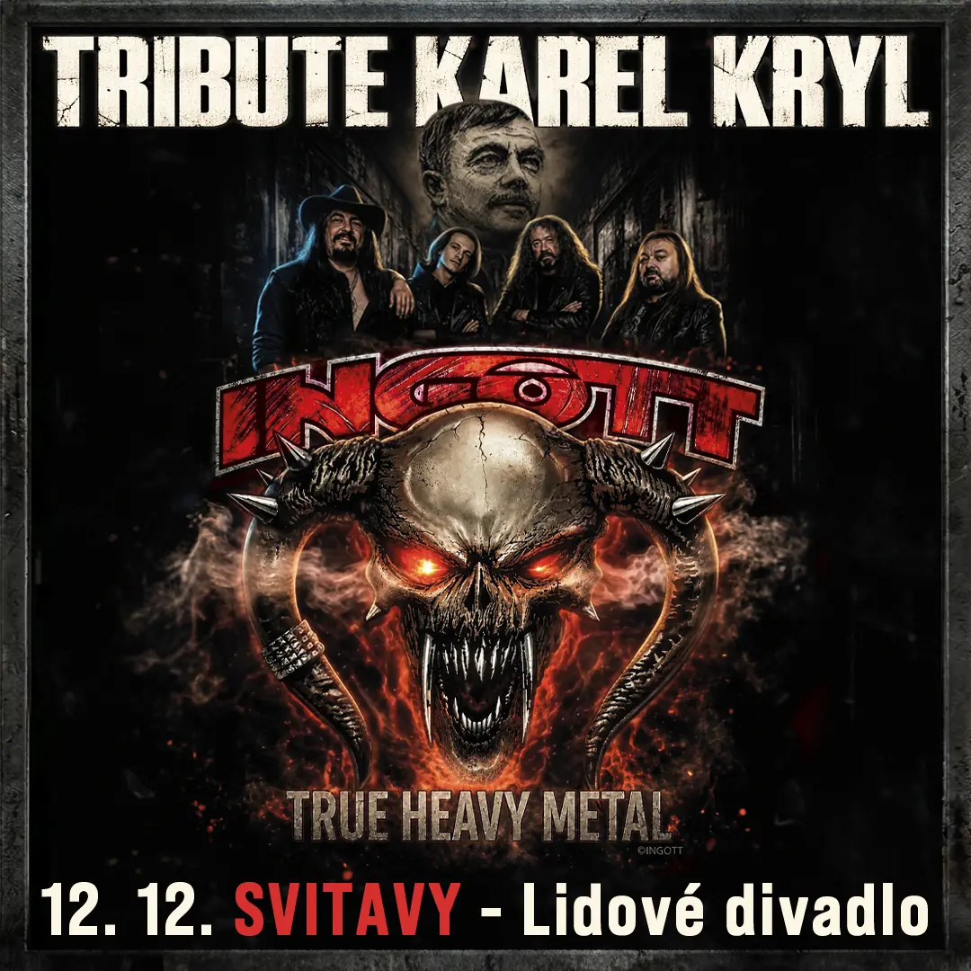 INGOTT: Metalová pocta KARLU KRYLOVI – Live! — Lidové Divadlo, Svitavy