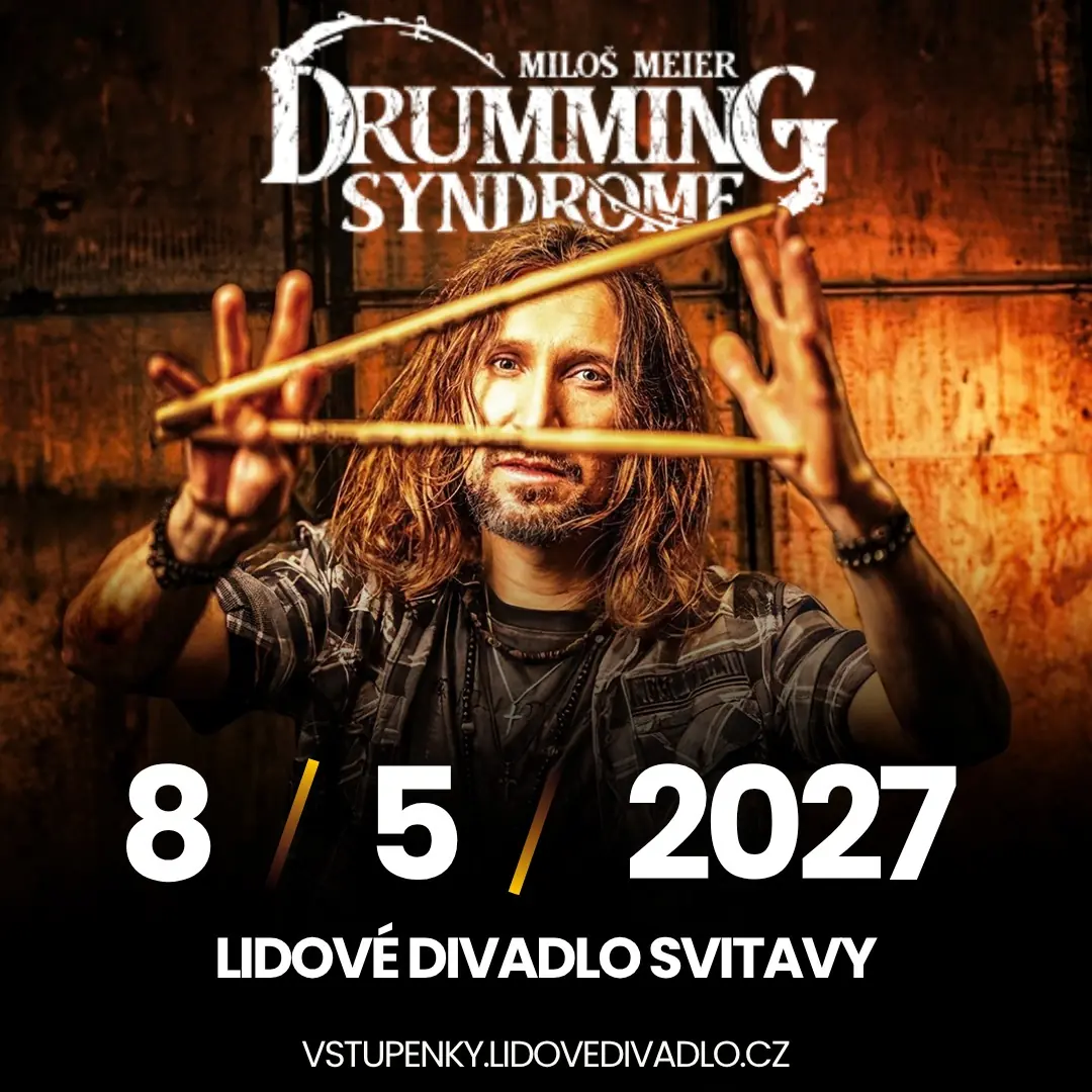 DRUMMING SYNDROME - MILOŠ MEIER — Lidové Divadlo, Svitavy