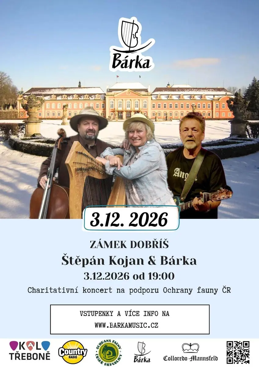 Charitativní koncert na podporu fauny — Zámek Dobříš, Dobříš
