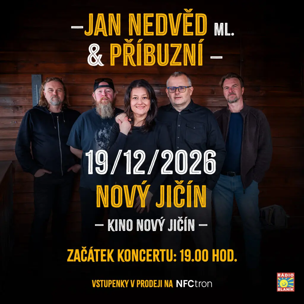 Jan Nedvěd ml. und Příbuzní — Kino Květen, Nový Jičín