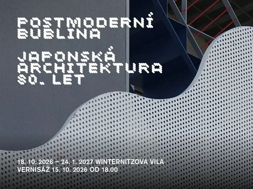Vernisáž výstavy Adam Štěch – Postmoderní bublina: Japonská architektura 80. let — Winternitzova vila, Praha