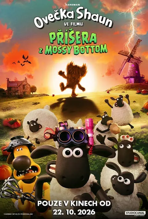 Ovečka Shaun ve filmu: Příšera z Mossy Bottom — Kinosál, Štěpánov
