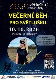 VEČERNÍ BĚH PRO SVĚTLUŠKU
