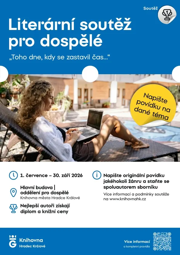 Literární soutěž pro dospělé — Městská knihovna, Hradec Králové